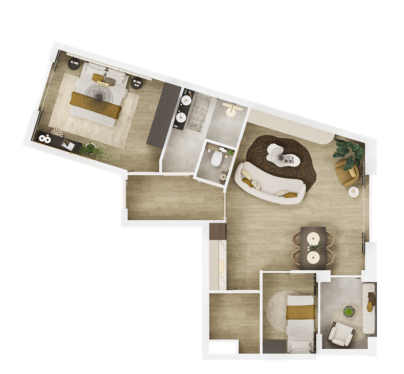 mediumsize floorplan